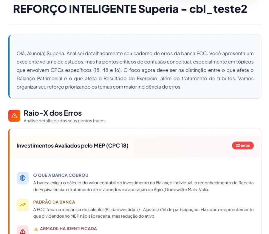 Reforço Inteligente